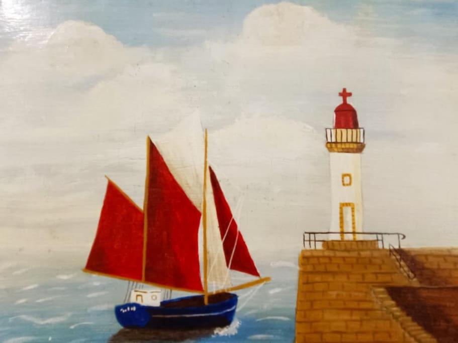 Chez Louisette Centre Ville Et Plages A Pied! Concarneau Εξωτερικό φωτογραφία